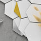 Frendorf | Hexagonale Moderne Peel and Stick Fliesen Mosaikfliesen Peel and Stick Rückwände