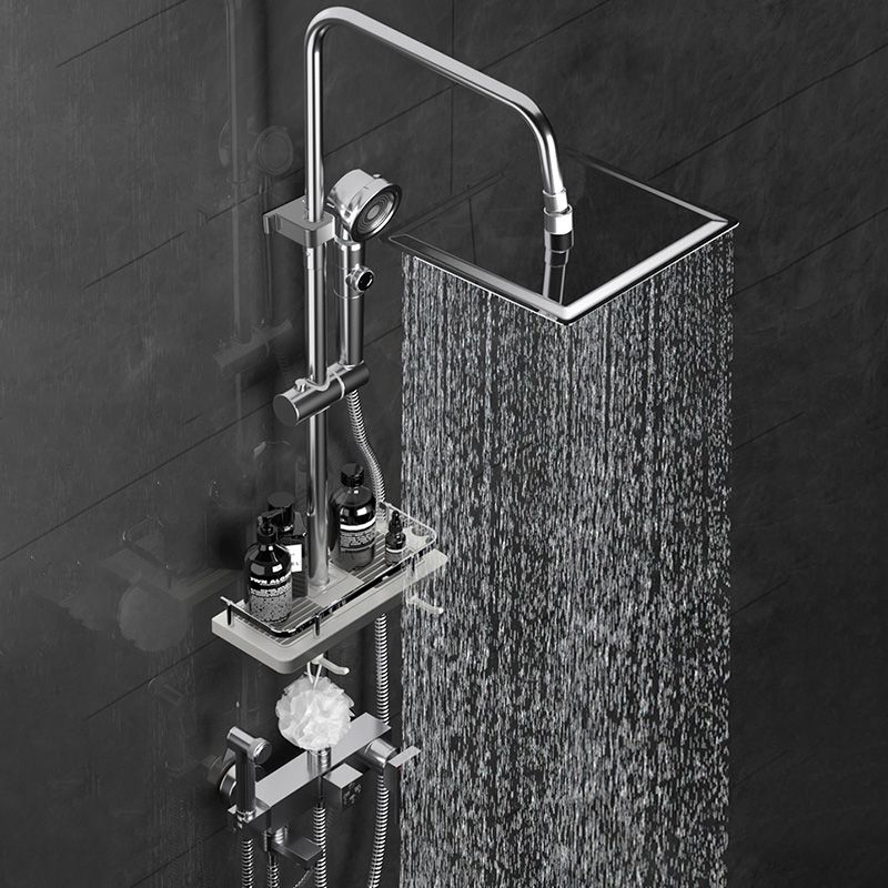 Frendorf | Wandmontiertes Duschsystem Griff Hebel Spot Resist Kupfer Duschsystem