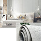 Frendorf | Modernes Zinn-Backsplash-Verkleidung Texturiert Wand Decke Leinenmaterial