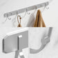 Frendorf | Modernes Badezimmerzubehör Hardware-Set Weißes Metall Badezimmerzubehör Kit