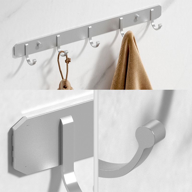 Frendorf | Modernes Badezimmerzubehör Hardware-Set Weißes Metall Badezimmerzubehör Kit