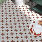 Frendorf | Peel and Stick Vinylboden PVC Muster-Vinylboden mit quadratischem Rand