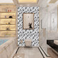 Frendorf | PVC Peel & Stick Mosaikfliese Quadratische Form Mosaikfliesen Tapete