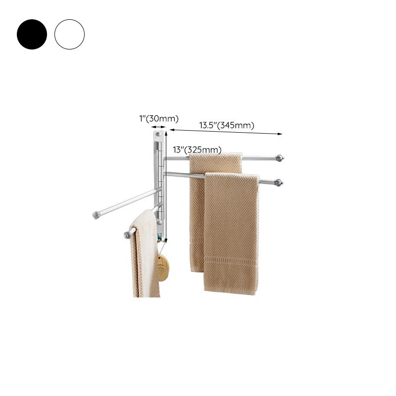 Frendorf | 2-teilige Handtuchstange aus Edelstahl Modern 13,6" B Badezimmer Zubehörset