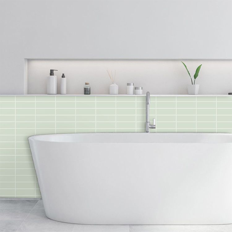 Frendorf | Peel- und Stickfliesen Wasserdichtes Kunststoff Rechteck Peel & Stick Fliese für die Küche 2er-Pack