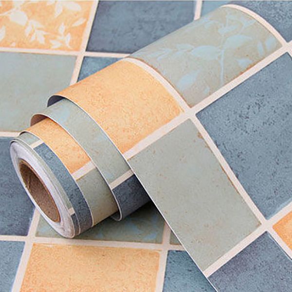 Frendorf | Modernes Vinylboden Geometrisches Muster Selbstklebender PVC-Boden