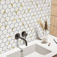 Frendorf | Hexagonale Moderne Peel and Stick Fliesen Mosaikfliesen Peel and Stick Rückwände