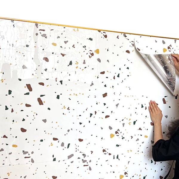 Frendorf | Modernes Zinn-Rückwandpaneel Glatte glänzende Oberfläche Wand Deckenplatte