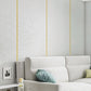 Frendorf | Modernes Zinn-Backsplash-Verkleidung Texturiert Wand Decke Leinenmaterial