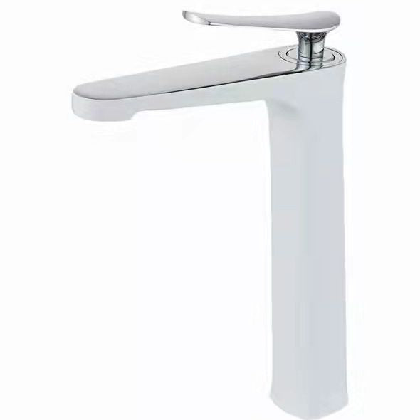 Frendorf | 1 Griff Vollkupfer Badezimmer Waschbecken Wasserhahn Nordic Modern Vanity Wasserhahn mit Abfluss