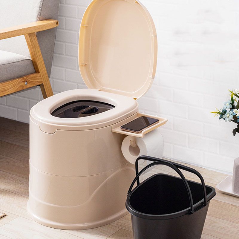 Frendorf | Bodenmontierte Kunststoff-WC Einteiliges WC Modernes Toilettenbecken