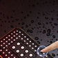 Frendorf | Zeitgenössischer Metall Handheld Duschkopf Quadrat 3 Einstellungen Sprühkopf