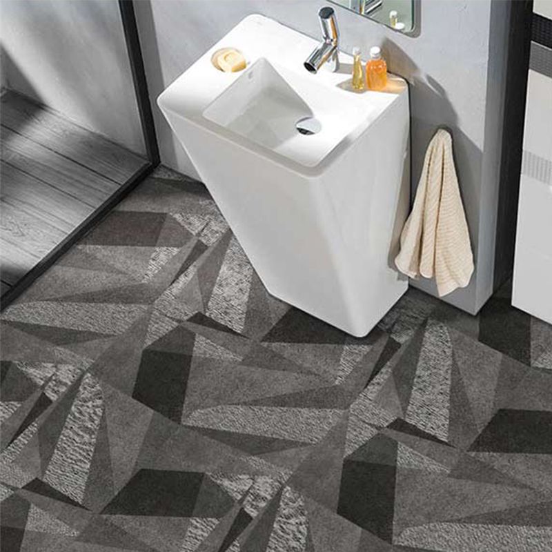 Frendorf | Peel and Stick Vinylboden Hochglanz PVC Bodenbelag mit quadratischer Kante