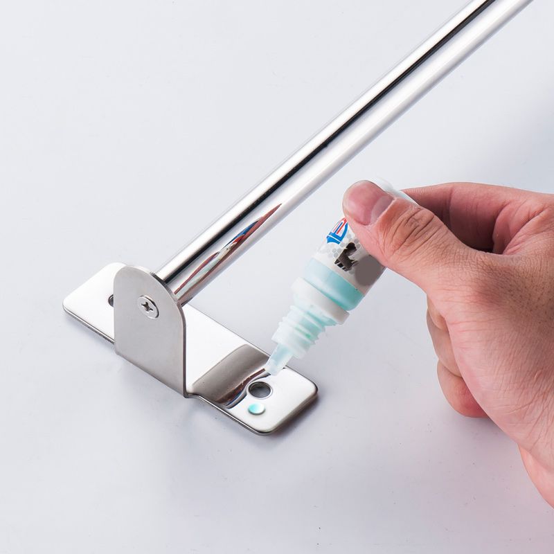 Frendorf | 3-teiliges Edelstahl-Badezimmer-Accessoire-Set Modernes Chrom-Objektständer