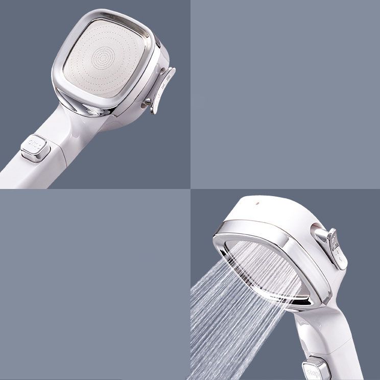 Frendorf | 4-Stufen Druckduschkopf Ein-Tasten Wasserstopp Handheld Duschkopf