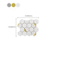 Frendorf | Hexagonale Moderne Peel and Stick Fliesen Mosaikfliesen Peel and Stick Rückwände