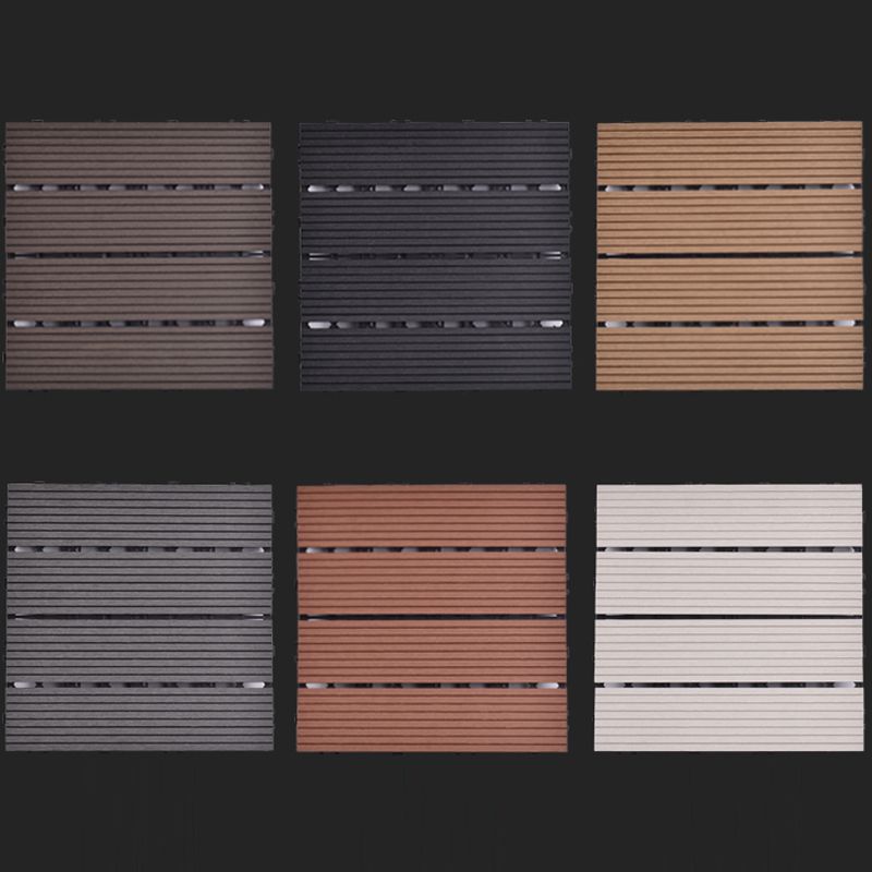 Frendorf | Modernes Kunststoffholz-Laminatplankendeck im Freien, schimmelresistentes Laminat