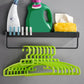 Frendorf | Matt Schwarz Badezimmer Set Modern 1/2 - Stück Rostfreies Badregal