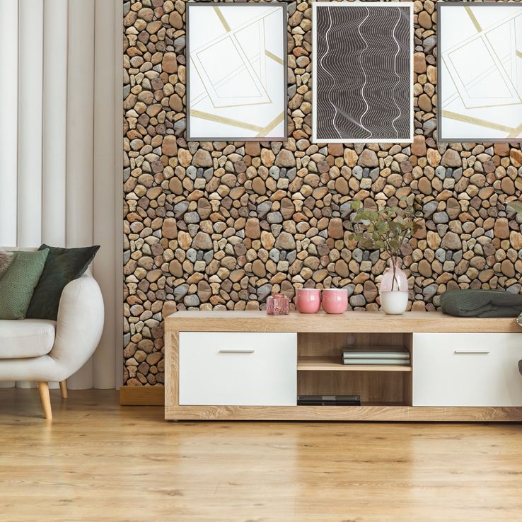 Frendorf | Kunststeinpaneel Wand Modern Minimalistisch Zuhause Wohnzimmer Wandpaneel (5er-Pack)