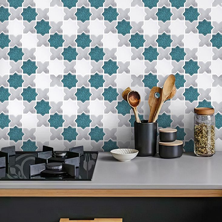 Frendorf | Kunststoff Peel & Stick Mosaikfliesen Wasserdichte Mosaikfliesen Tapete
