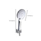 Frendorf | Modernes Stil Rund Handheld Dusche Badezimmer Metall Wandmontierte Hand Dusche