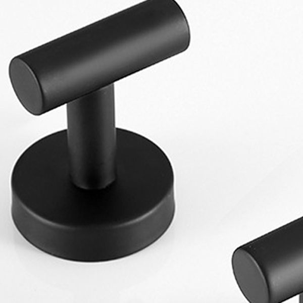 Frendorf | Modernes Badezimmer-Hardware-Set aus Edelstahl Gebürstetes Chrom Handtuchstange/Ring & Bademantel-Haken