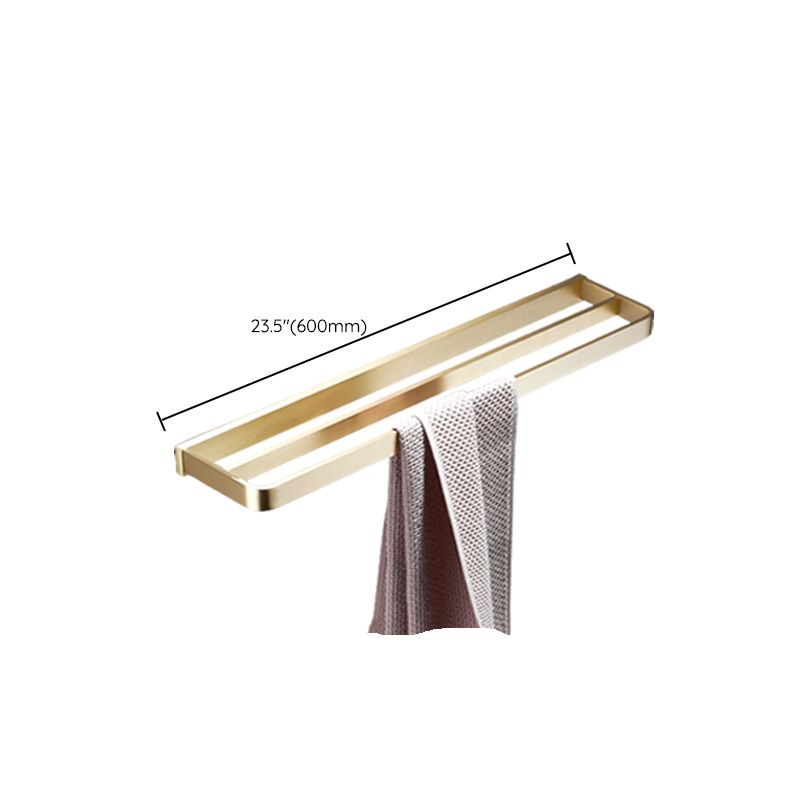 Frendorf | Gebürstetes Messing Badezimmer Hardware Set Retro Golden Badezimmer Zubehör Set