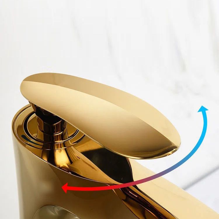 Frendorf | Glam Style Wasserhahn Einhebel-Handhabung Waschtisch Waschbecken Badezimmer Wasserhahn