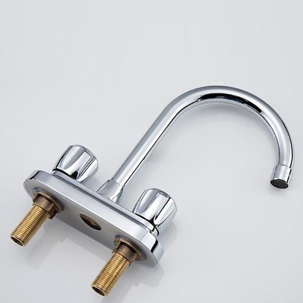 Frendorf | Moderner Stil Badezimmer Wasserhahn Doppelgriff Wasserhahn Schwenkauslauf Wasserhahn
