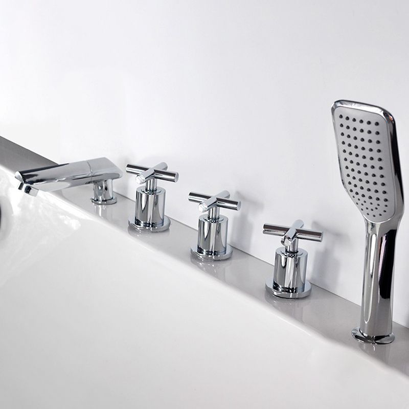 Frendorf | Zeitgenössischer Stil Badezimmer Wasserhahn Metall Aufsatzmontierter Badezimmer Wasserhahn