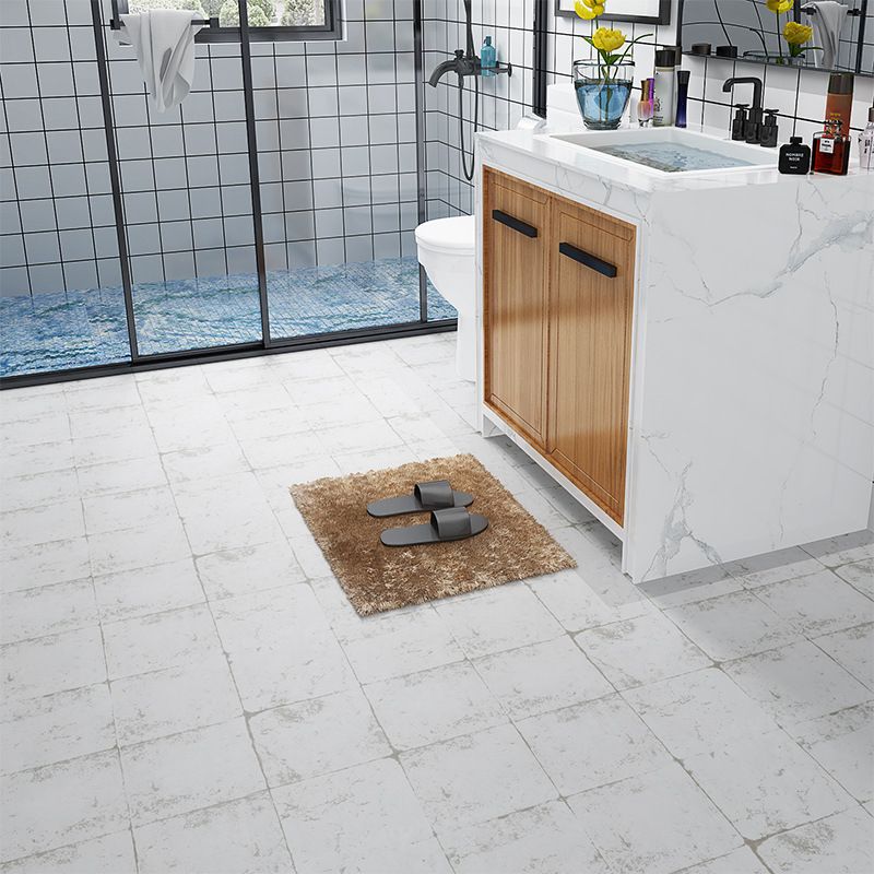 Frendorf | Badezimmer Wandbodenfliese Wasserdicht Geometrisches Muster Boden Tapete