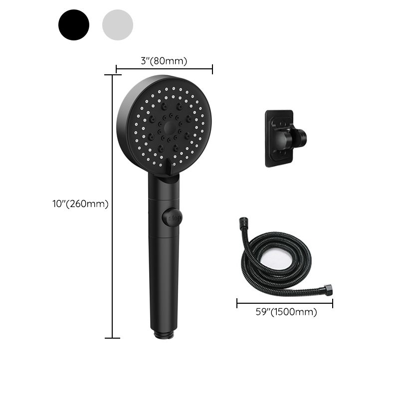 Frendorf | Moderner Handheld Supercharged Duschkopf Runder Turbo Sprühkopf