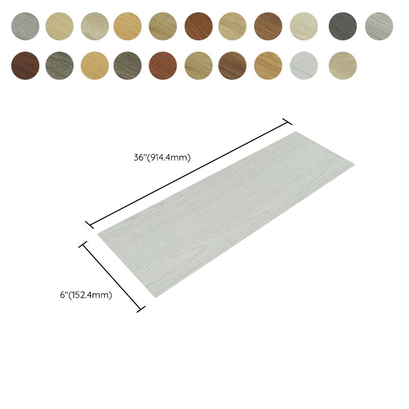 Frendorf | Rechteck PVC Boden Holz Design Peel & Stick Vinyl Bodenbelag