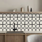Frendorf | Beige Tone Peel & Stick Fliese Quadrat Muster Druck Einzelne Fliese