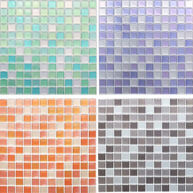 Frendorf | Kunststoff Peel & Stick Mosaikfliese Wasserdichte Peel & Stick Mosaikfliese mit quadratischer Form
