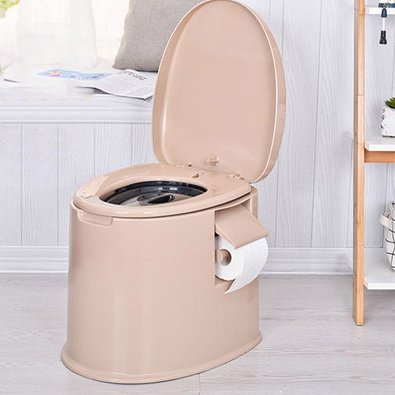 Frendorf | Moderne Kunststoff-WC-Bodenstehende Toilette mit sanftem Schließsitz für das Badezimmer
