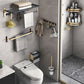 Frendorf | Schwarz & Messing Badezimmer Set Moderner Stil Badezimmerzubehör Als Einzelstück Oder Als Set