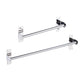 Frendorf | 3-teiliges Edelstahl-Badezimmer-Accessoire-Set Modernes Chrom-Objektständer