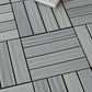 Frendorf | 12" X 12" 4-Slat Quadrat PVC Bodenfliesen Mit Interlocking Installation Bodenplatten Fliesen