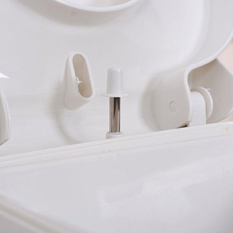 Frendorf | Moderne Kunststoff-WC-Bodenstehende Toilette mit sanftem Schließsitz für das Badezimmer