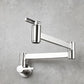 Frendorf | 1-Handgriff gebürstetes Nickel weit verbreiteter Wasserhahn 1 Loch wandmontierter Badezimmer Wasserhahn mit Messing
