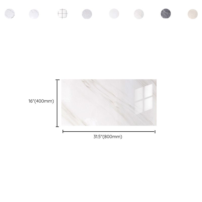 Frendorf | 10er-Pack PVC rechteckige Peel and Stick Fliesen Küche und Badezimmer Rückwand