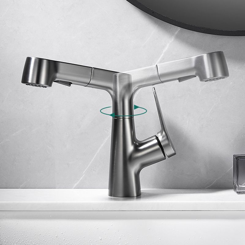 Frendorf | 1-Handgriff Gebürstetes Nickel Widespread Wasserhahn Einloch Badezimmer Gefäß Wasserhahn mit Messing