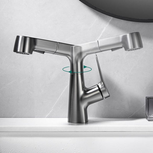 Frendorf | 1-Handgriff Gebürstetes Nickel Widespread Wasserhahn Einloch Badezimmer Gefäß Wasserhahn mit Messing