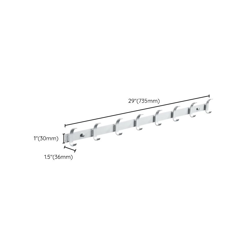 Frendorf | Modernes Badezimmer Zubehör Set Silber/Schwarz Badezimmer Accessoire Kit