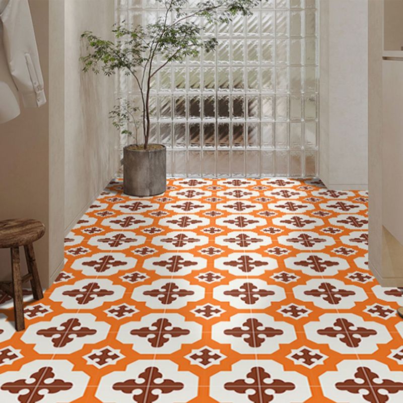 Frendorf | Peel and Stick Vinylboden PVC Muster-Vinylboden mit quadratischem Rand