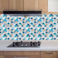 Frendorf | Kunststoff Peel & Stick Mosaikfliesen Wasserdichte Mosaikfliesen Tapete