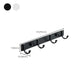 Frendorf | Modernes Badezimmer Zubehör Set Silber/Schwarz Badezimmer Accessoire Kit