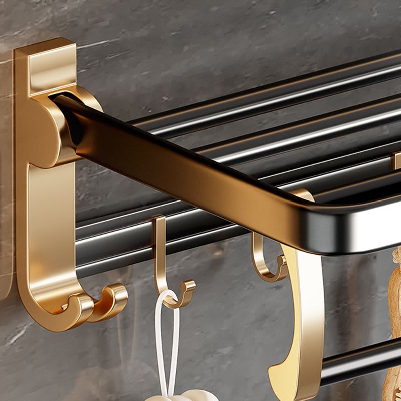 Frendorf | Traditionelles Schwarzes Aluminium Badbeschläge Set Badezimmer Zubehör Kit