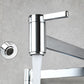 Frendorf | 1-Handgriff gebürstetes Nickel weit verbreiteter Wasserhahn 1 Loch wandmontierter Badezimmer Wasserhahn mit Messing